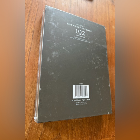 Archer & Olive Limited Edition Spell Book A5 Dot Grid Notebook NIB Vegan Leather - Picture 3 of 7